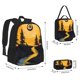 thumbnail image 2 of Disketp Sunset River Pine Trees Mochila Estampada de Gran Capacidad con Lonchera y Estuche, Set de 3 Piezas para Estudiantes, 2 of 7
