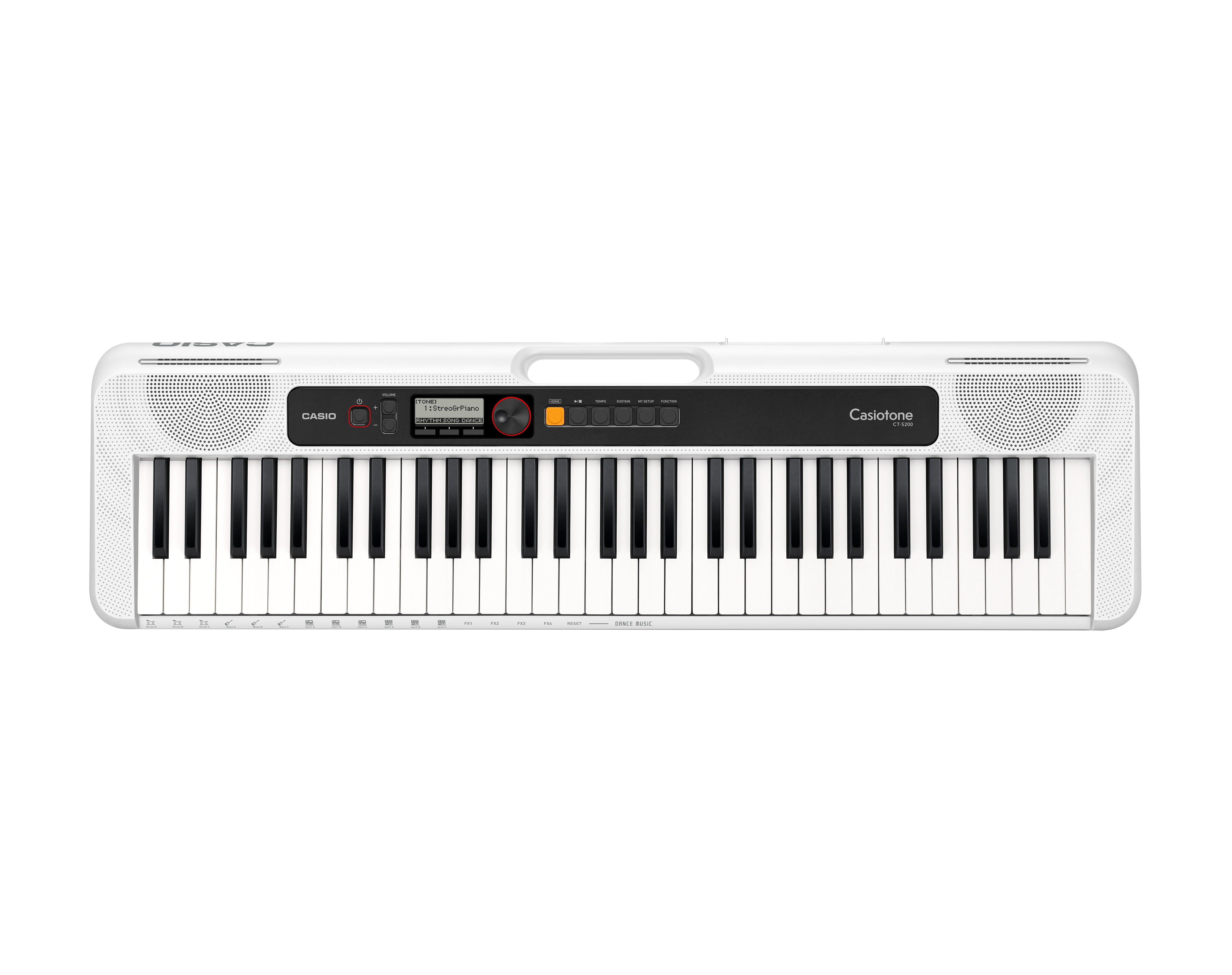 Casio 61-Key Portable Keyboard White -