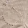 thumbnail image 6 of Men's Long Sleeve T-Shirt Basic Style Polyester Fiber Solid Color Straight Cut Autumn Fashion Urban Casual Tops, 6 of 6