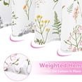 thumbnail image 3 of FRAMICS Watercolor Floral Shower Curtain Sets with Rugs, Colorful Wildflower Bathroom Sets with Hooks, Waterproof Fabric Bathroom Curtains, Machine Washable, 3 of 10