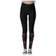 thumbnail image 2 of Gibobby Pantimedias Falsas Translúcidas Leggings casuales para mujer Leggings de entrenamiento Pantalones de bloque de color con estampado navideño Leggings elásticos (Negro, M), 2 of 5