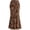 Brown, variant on BTFBM Womens Floral Mesh Maxi Skirt Spring Summer Elastic High Waisted Boho Elegant Mermaid Long Skirts for Women