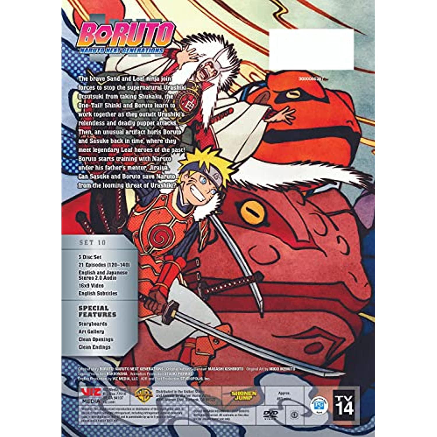 Boruto: Naruto Next Generations: Boruto Back In Time (DVD