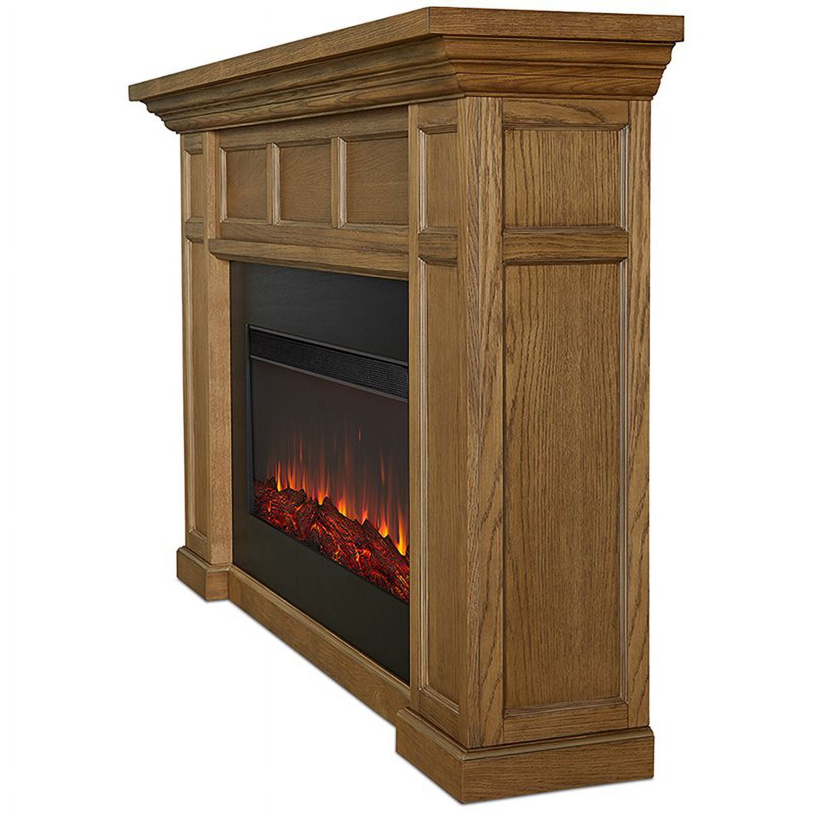 https://www.walmart.com/ip/Real-Flame-4130E-Alcott-5000-BTU-1500W-75-Wide-Free-Standing-Vent-Free-Electric-Mantel/678504030