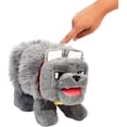 thumbnail image 3 of Peluche Mattel Minecraft Interactive Dennis The Wolf, 3 of 6