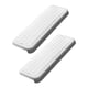 thumbnail image 1 of Almohadilla para codos de escritorio, reposabrazos acolchado, cojín para borde de escritorio, soporte de espuma viscoelástica para mesa PU blanco 2 piezas, 1 of 8
