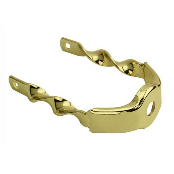 Twisted Extended Crown Gold. Bike fork extended crown, bicyclefork extended crown, lowrider bike fork extended crown