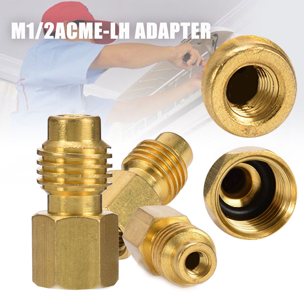 R134A Vacuum Pump Adapter Connection Valve Conversion 1/4 SAE Converted