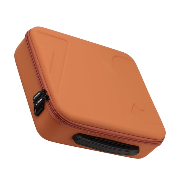 Cateissary Bolsa De Almacenamiento FLIP Drone Y Accesorios Con Caja 5 Baterías Incluidas 1 En El Cuerpo Y 4 En El Gerente Accesorios para drones aéreos Naranja FP-B958