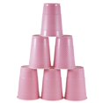 thumbnail image 3 of JAM Paper Plastic Party Cups, 16 oz, Baby Pink, 20/Pack, 3 of 4
