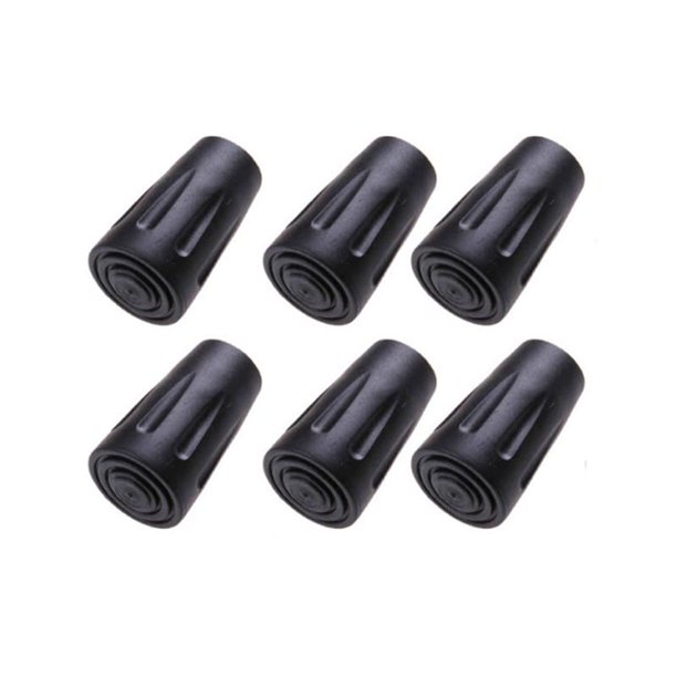 Voastvy 6PCS Replacement Rubber Tips for Walking Sticks,Walking Stick