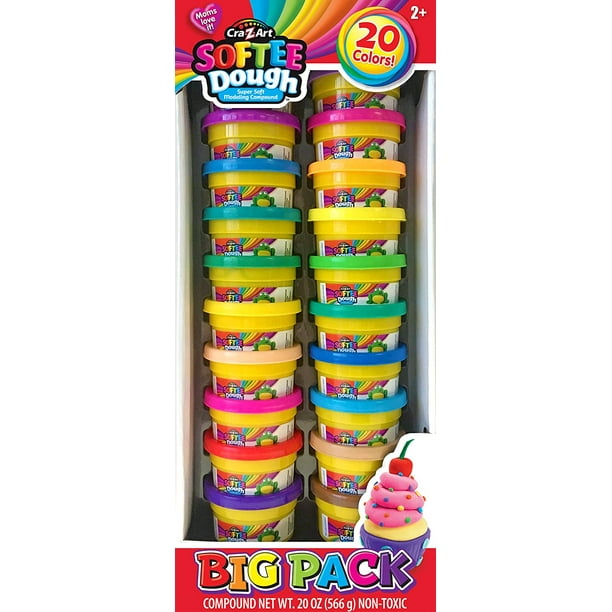 CraZArt Softee Dough Big Pack (20 Pack)