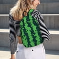 thumbnail image 6 of KLL Green Stripes Of Watermelon Print Travel Laptop Backpack - College Backpack Business Work Bag Nurse Bag Casual Daypack for Weekender Business Hiking -Medium, 6 of 6