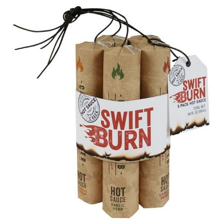 The Swift Burn Hot Sauce Set, 5 pk