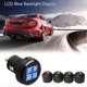 thumbnail image 2 of LCD Tire Pressure Monitor with 4 Sensors Wireless External TPMS Blue Display Cigarette Plug, 2 of 4