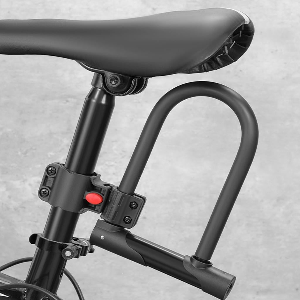 Yihuala Rustproof Safe Bike Accessories Heavy Duty Bike for Road Mountain Bike Anti Theft Bike U with