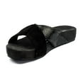 thumbnail image 4 of Revitalign Dragonfly - Women's Comfort Slide Sandal - Black, 4 of 7