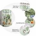 thumbnail image 5 of Shower Curtain Bathroom Set Farm Radish Pot Boots Lavender Waterproof Fabric Shower Curtains with Grommets&Hooks Straw Hat on Green Plaid Privacy Bath Curtain for Bathtub 36x72in, 5 of 7