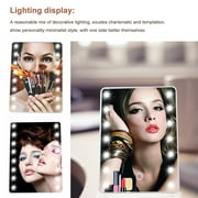 Ovonni L206 Touch Screen Makeup Mirror 16 LEDs Lighted Make-up Cosmetic Mirror