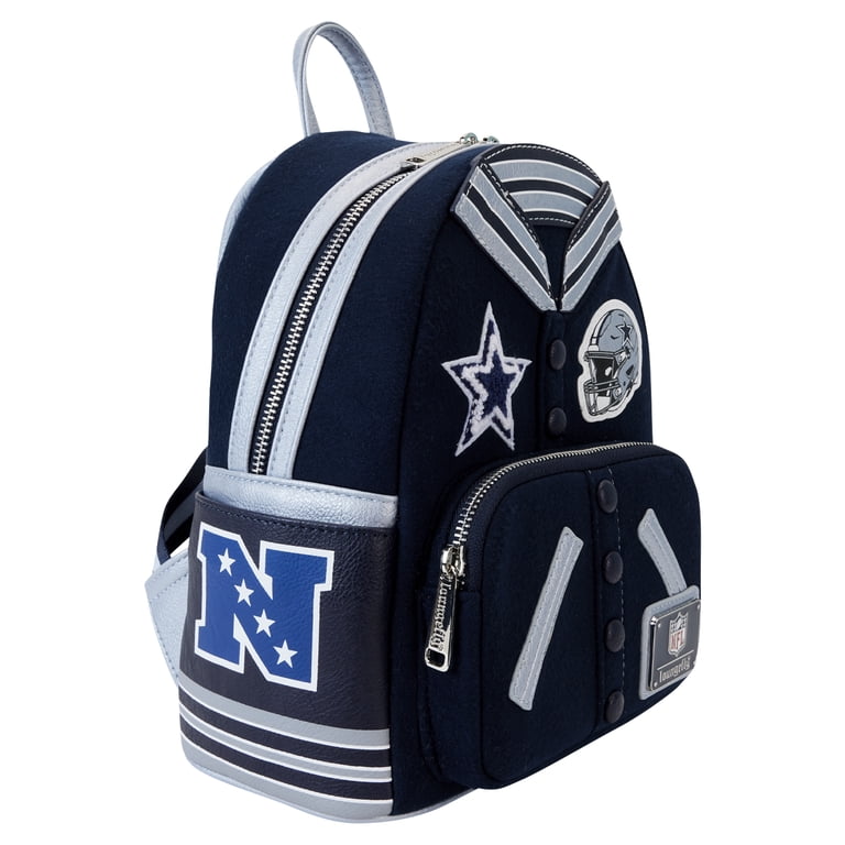 Dallas Cowboys Loungefly Mini Backpack NFL Varsity Patches NWT Loungefly - NFL Dallas Cowboys Patches Mini-Backpack – AAA  main image 3