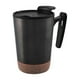 thumbnail image 2 of Paquete con 20 piezas de Taza doble pared acero/corcho con tapa 300 ml gris 8.5 x 12, 2 of 6