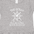 thumbnail image 4 of Inktastic Block Island Rhode Island Vacation Girls Toddler Dress, 4 of 5