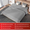 thumbnail image 2 of czcpp-Bedsheets Queen Size Set of 4, Soft Brushed Microfiber Queen Bed Sheets, 16-inch Deep Pocket Queen Sheets Set - Easy Fit, and Wrinkle-Free |Grey - Queen|, 2 of 4