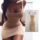 thumbnail image 5 of de club sin ajustado sin para mujer, Mini corto de con cuello cuadrado y correa ajustado elástico L BLESIY Vestido de tirantes, 5 of 8