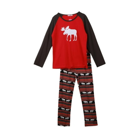 

Wallarenear Family Matching Adult Women Kids Baby Christmas Pajamas Set