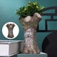 thumbnail image 3 of Jarrón de árbol creativo de moderno, maceta decorativa para cara de hombre mayor, decoración artística de escritorio para jardí BLESIY florero de maceta de arte, 3 of 8