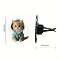 thumbnail image 4 of AuroraX Fall Air Freshener Car Cute Decorations , Cute Cat Personalized Car Air Freshener , for Car Decor,Birthday Gifts for Men, 4 of 4