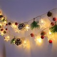 thumbnail image 2 of Guirnalda de Luces LED con Forma de de Nieve, Funciona con Pilas, para Árbol de Navidad, Decoración Navideña para Dormitorio y Año B, 2 of 6