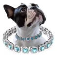 thumbnail image 1 of Collar De Gato Cachorro Circonita Azúcar 13mm Cadena Hecha A, 1 of 4