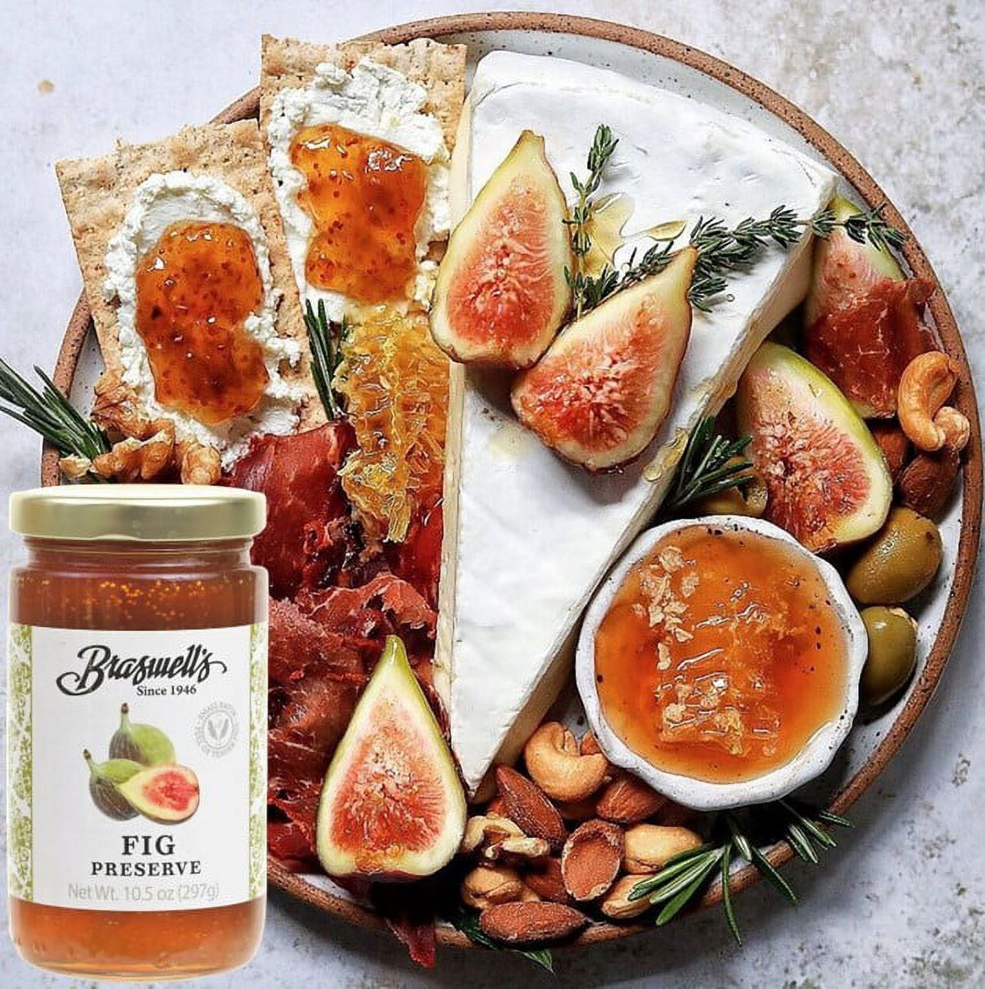 (2 pack) Braswell's, Fig Preserve 10.5 oz