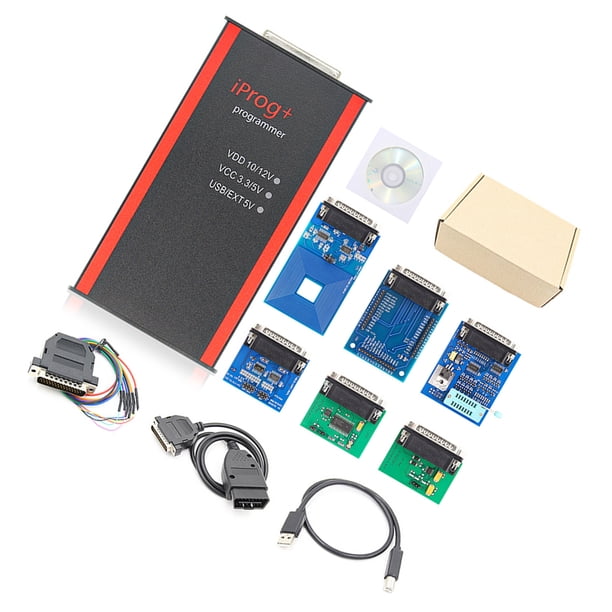 Scienceny Programador Iprog Iprog Pro compatible con herramienta IMMO, reinicio de pequeño, herramienta de diagnóstico portátil, herramienta Herramientas de reparación de automóviles