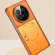 Case For Huawei Honor Magic V6, Magnetic Cover With Anti-Fall Frosted Supports Wireless Charging Camera Protective Shell