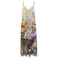 thumbnail image 4 of Easter Bunnies Rabbits Sleeveless Dress for Women Clothing Female Women's Summer Skirt, 4 of 7