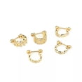 thumbnail image 6 of GKNET Steel Barbell Earrings Zircon Ear Stud Ear Tragus Cartilage Helix Lobe Piercing/-1, 6 of 9