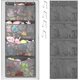 thumbnail image 5 of Stuffed Animal Storage Bag Over The Door Stuffed Animals Organizer With 4 Large Pockets Hanging Mesh Bags For Baby Plus-r, 5 of 5