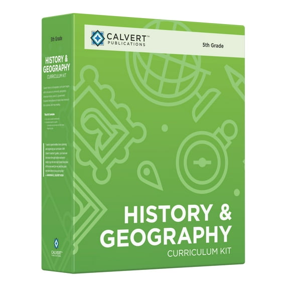 Calvert 5th Grade History & Geography Complete Set (paperback)