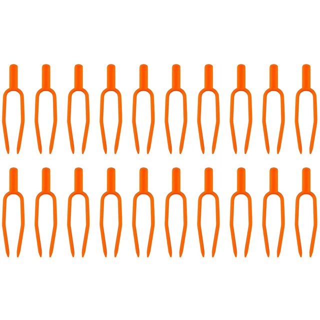 300 clips de fijación para plantas de jardinería, tenedores para plantar fresas, pajitas de plástico, clips para uvas, herramientas para fijar uvas, tallos de plantas, plantas de jardín Sincero Electrónica