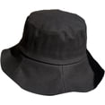 thumbnail image 2 of CoCopeaunts Large Bucket Hat Women Elegant Big Wavy Brim Sunscreen Sunshade Fisherman Hat Female Sweet Daily Casual Wild Wear, 2 of 8