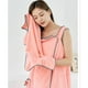 thumbnail image 2 of Bathrobe Bath Towel Set Strong Water Absorption Hair Drying Cap Comfortable Spa Wrap Towel Set Princess Hat for Dorms for Bathroom ANGGREK Otros, 2 of 8