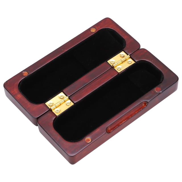 Estuche Para Boquilla De Saxo, Artesanía Caja De Almacenamiento Para Boquilla De Saxo Caja De Estuche Para Boquilla De Madera Maciza Fácil De Transportar Para Niños