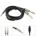 thumbnail image 3 of Shisuyan Cable Adapter 6.5mm To 3.5mm Splitter Cord Headphone Extension For Laptop, 3 of 9