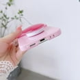 thumbnail image 5 of Cute Pink Case for Galaxy Z Flip 3 with Kickstand & Hard PC - Protective, Girly Fashion Design, 5 of 15