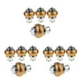 thumbnail image 2 of Monstrate Curtain Drape Rod Pole Decorative Caps 28mm Gold Style_2 Bright Inner Dia. Type1 NO1, 2 of 5