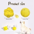 thumbnail image 3 of Mellow Dog Calming Ball - Indestructible Tennis Balls for Aggressive Chewers, Interactive Toys (White), 3 of 6