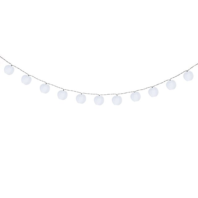 Cadena de luz decorativa, 5 m, 20 LED, cadena de luz LED con energía solar, cadena de luz de jardín, ingeniería de precisión