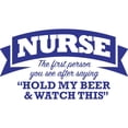 thumbnail image 3 of CafePress - Nurse Hold My Beer & Watc - 15 oz Ceramic Large White Novelty Mug, 3 of 6